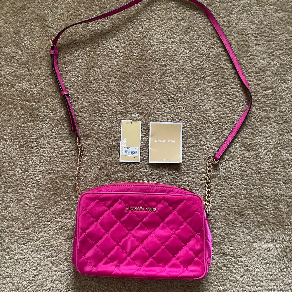 Michael Koors Pink Crossbody